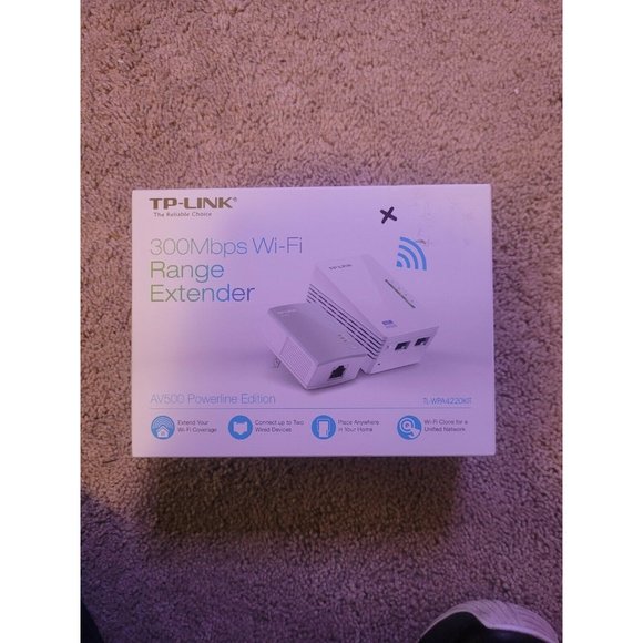 TP-Link TL-WPA4220 KIT AV500 Powerline and 300Mbps WiFi Range Extender Kit - Picture 4 of 5